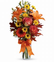 Burst of Autumn from Mona's Floral Creations, local florist in Tampa, FL